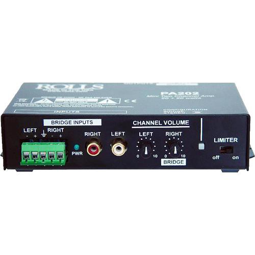 Rolls PA202 20 + 20 Watt Mini Amp