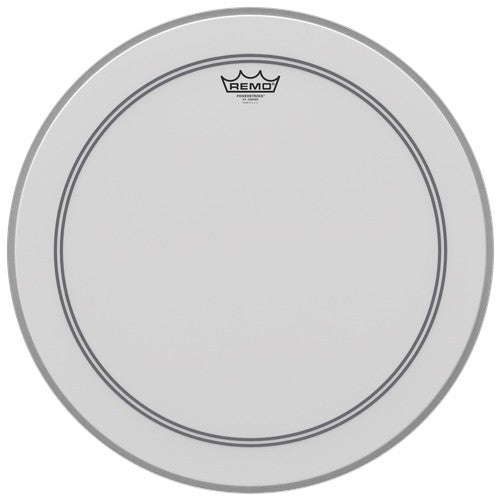 Remo P3-1124-BP - 24''Powerstroke 3, Coated , Bass Drum Head