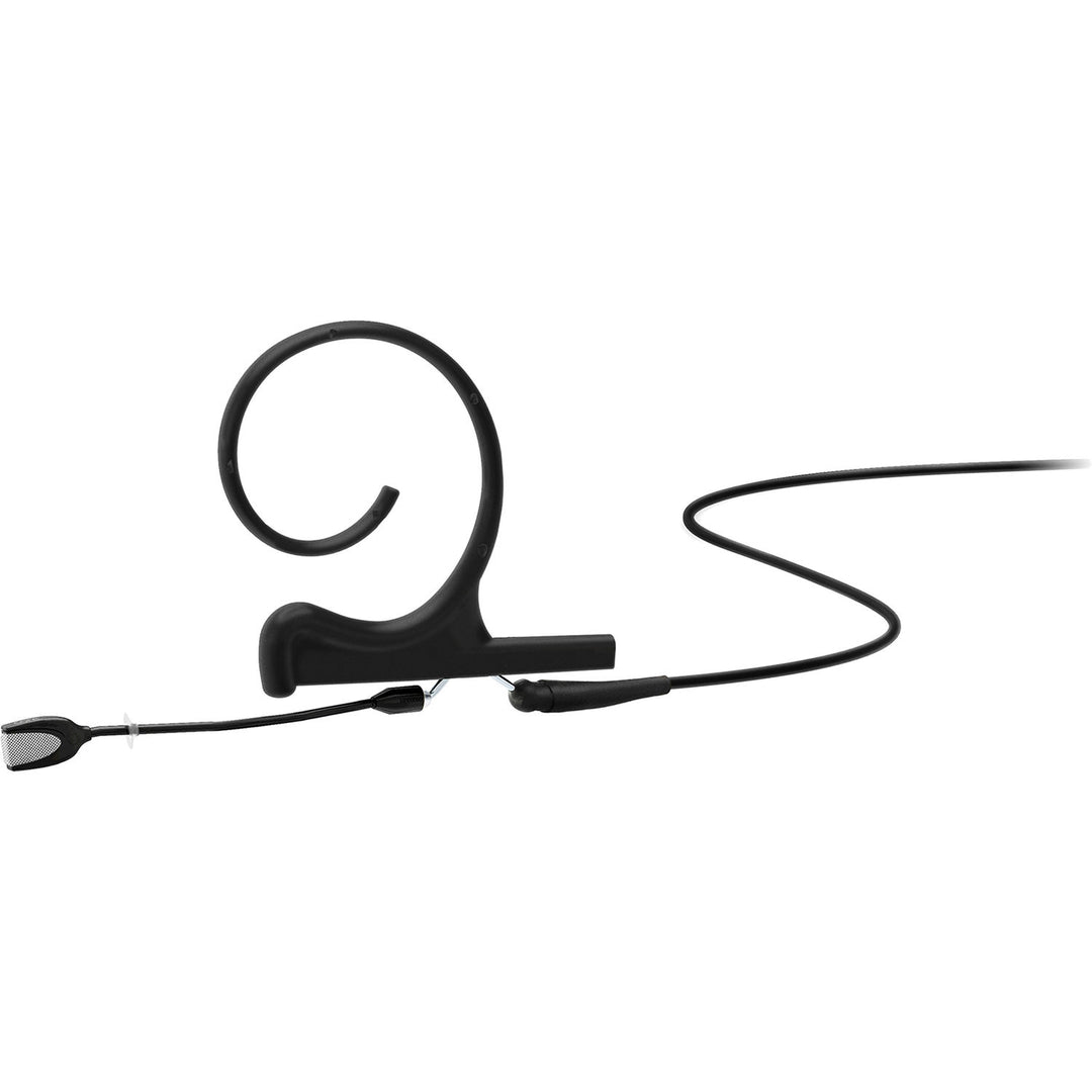 DPA Microphones d:fine Core 4166 Slim Omni Flex Earset Mic, 40mm Boom with MicroDot - Black