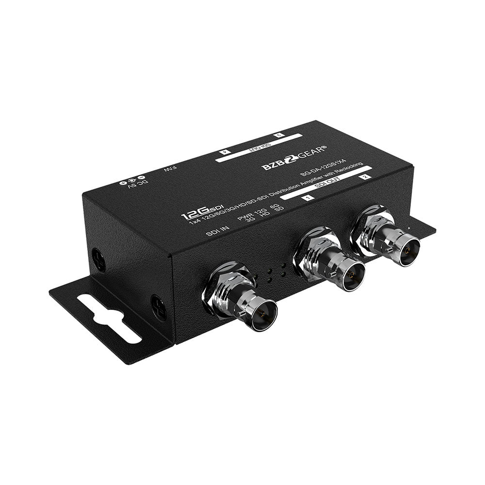 BZBGEAR - 12G SDI 1X4 SPLITTER