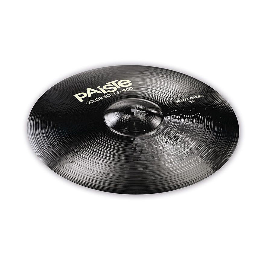Paiste Color Sound 900 Series Black Heavy Crash Cymbal - 16”