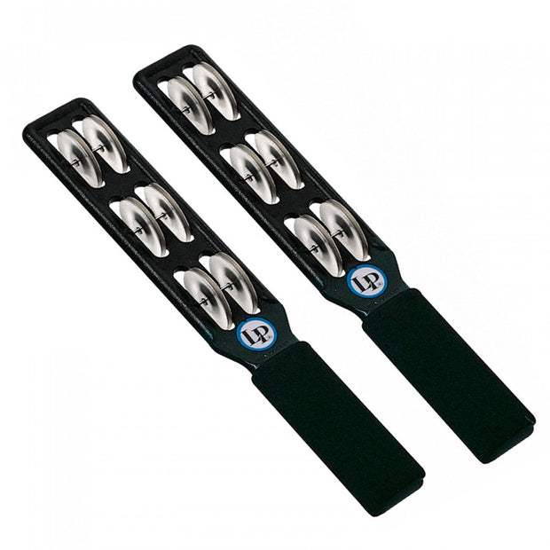 LP LP180 - Jingle Sticks - Steel, Black (Pair)