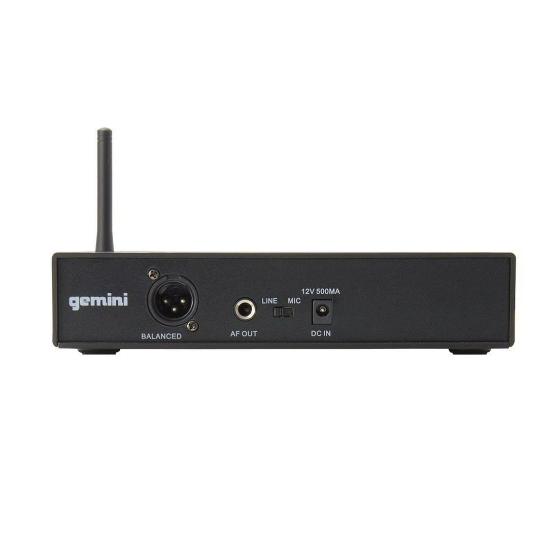 Gemini UHF-6100HL Single-Channel UHF Wireless Microphone System - Lavalier / Headset