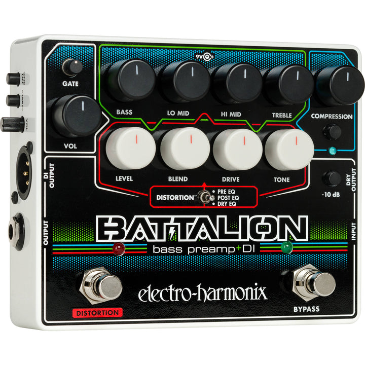 Electro-Harmonix BATTALION Bass Preamp + DI