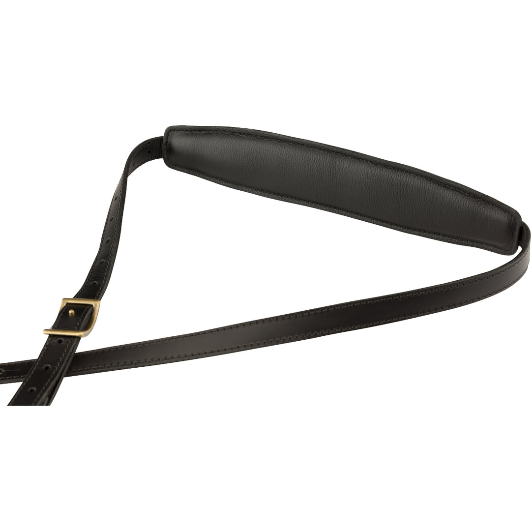Fender Mustang Saddle Strap Vintage Guitar Strap - Black