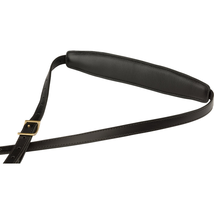 Fender Mustang Saddle Strap Vintage Guitar Strap - Black
