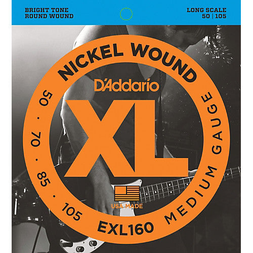 D'Addario EXL160 - SET BASS XL 50-105 LONG SCALE