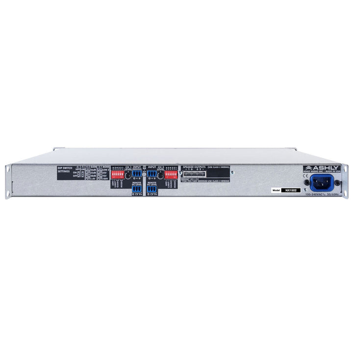 Ashly nX Series 2-Channel Multi-Mode Power Amplifier (150W)