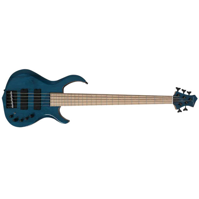 Sire Marcus Miller M2 5-String 2nd Gen Electric Bass Guitar (Transparent Blue)