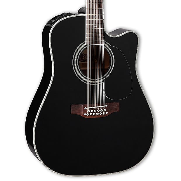 Takamine EF381SC 12-String Acoustic-Electric Cutaway Guitar