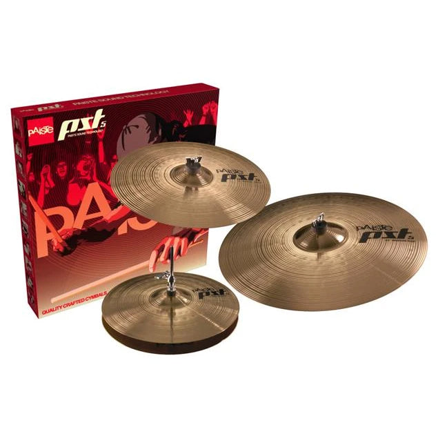 Paiste PST 5 Universal Cymbal Set - 14” / 16” / 20”
