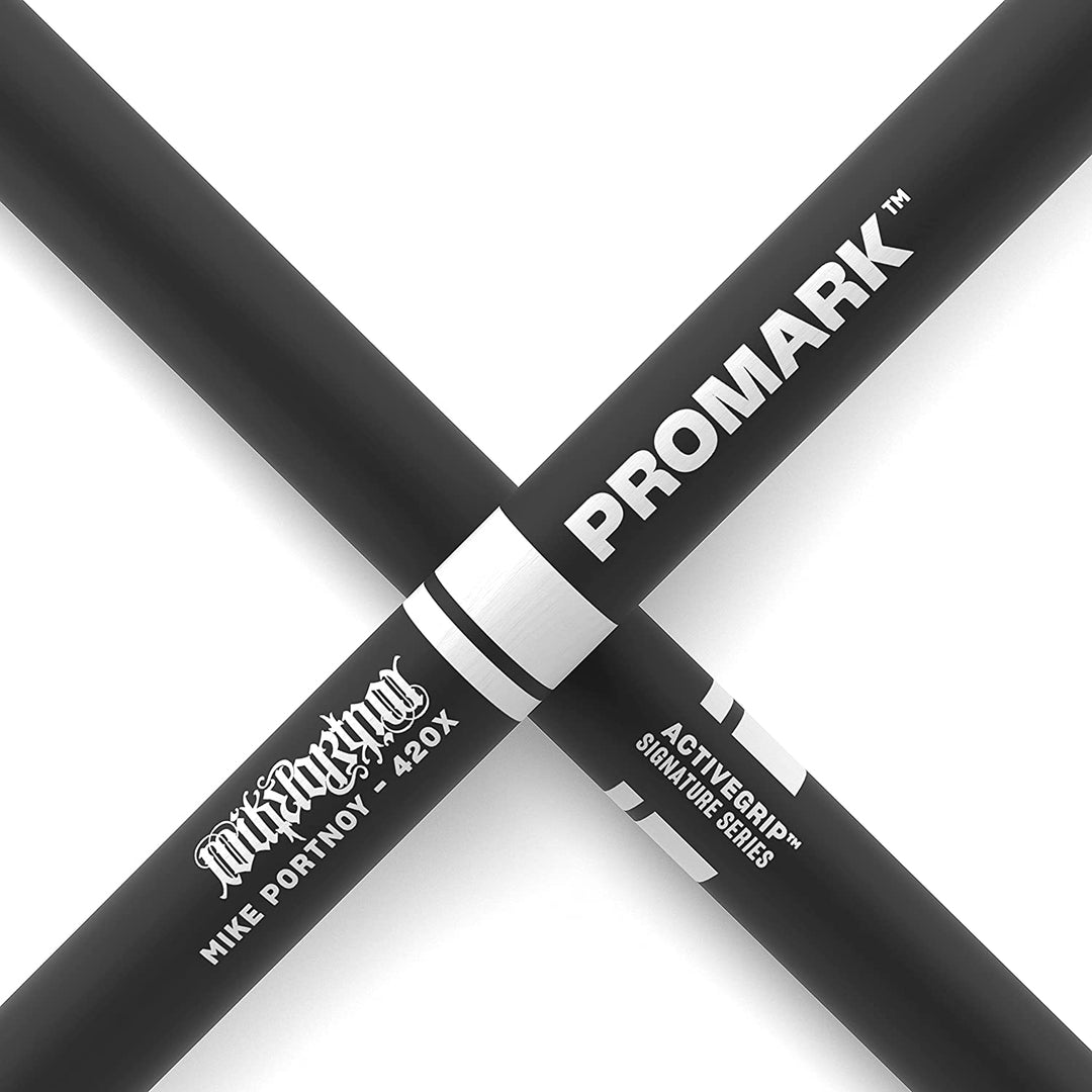 Promark TXMP420XW-AG - Promark Mike Portnoy Signature Activegrip 420X Drumsticks