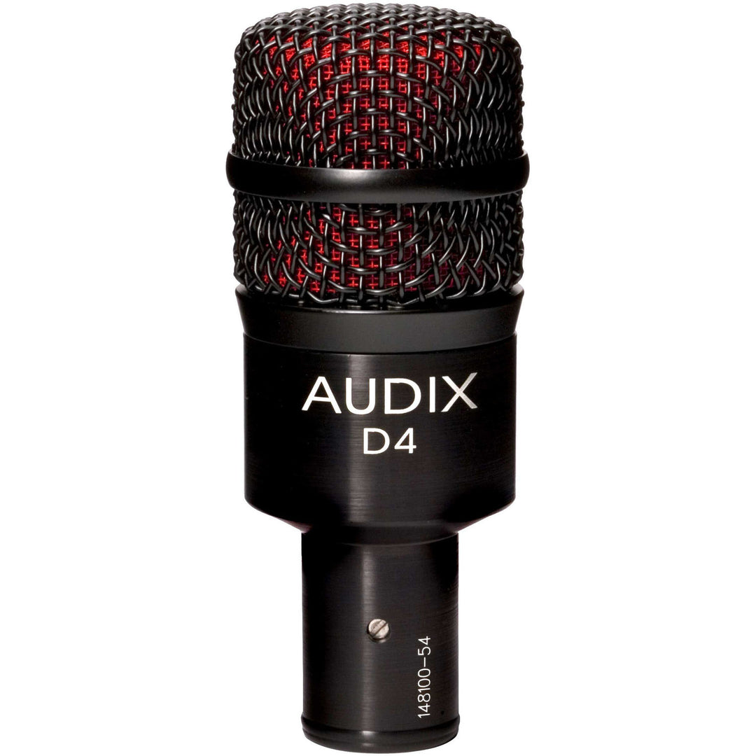Audix D4-ADX Hypercardioid VLM Type D capsule, 40 Hz – 18 kHz