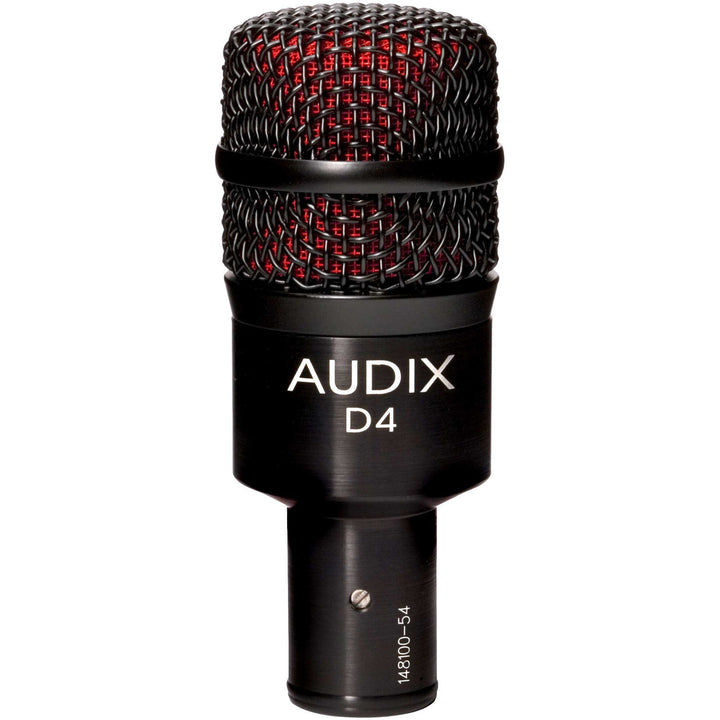 Audix D4-ADX Hypercardioid VLM Type D capsule, 40 Hz – 18 kHz