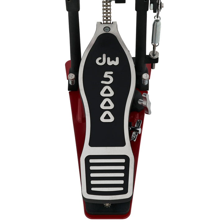 DW 5000 Series Accelerator Solid Footboard Double Bass Drum Pedal w/ Bag