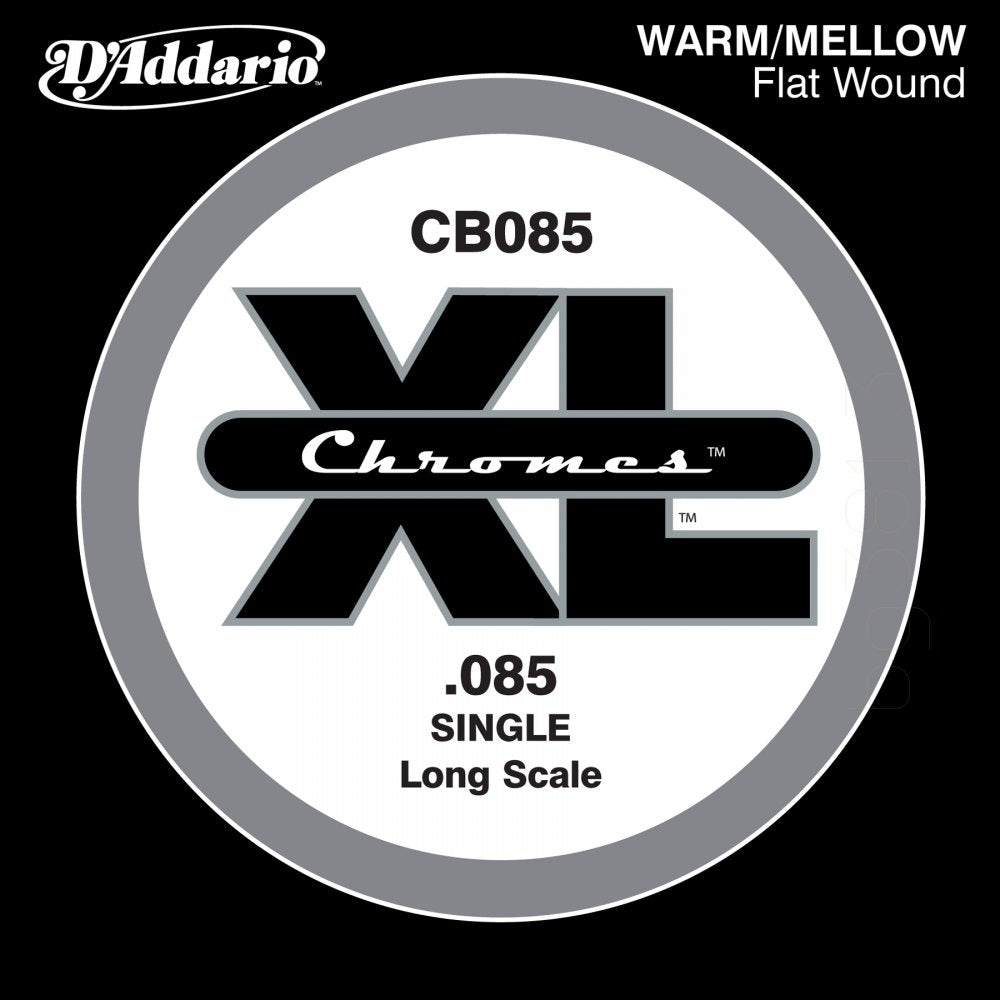 D'Addario CB085 - SINGLE  BASS CHROMES 085 LONG