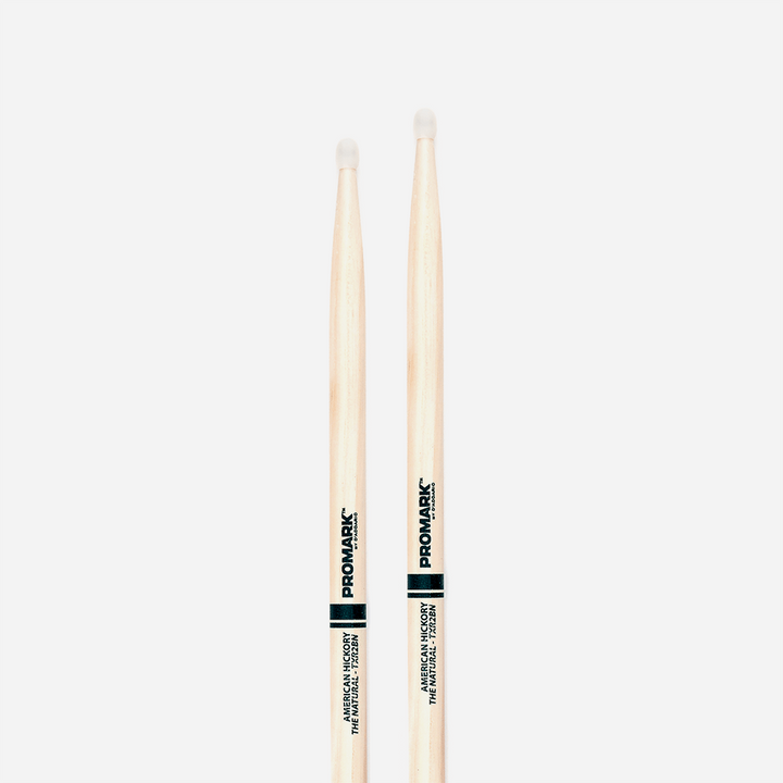Promark TXR2BN -Promark American Hickory Nylon Tip Drumsticks
