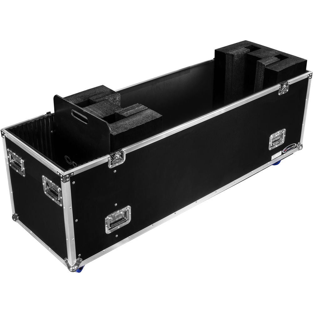 Odyssey FZ2FSM75W Dual Flat-Screen Monitor Case with Casters - 75”