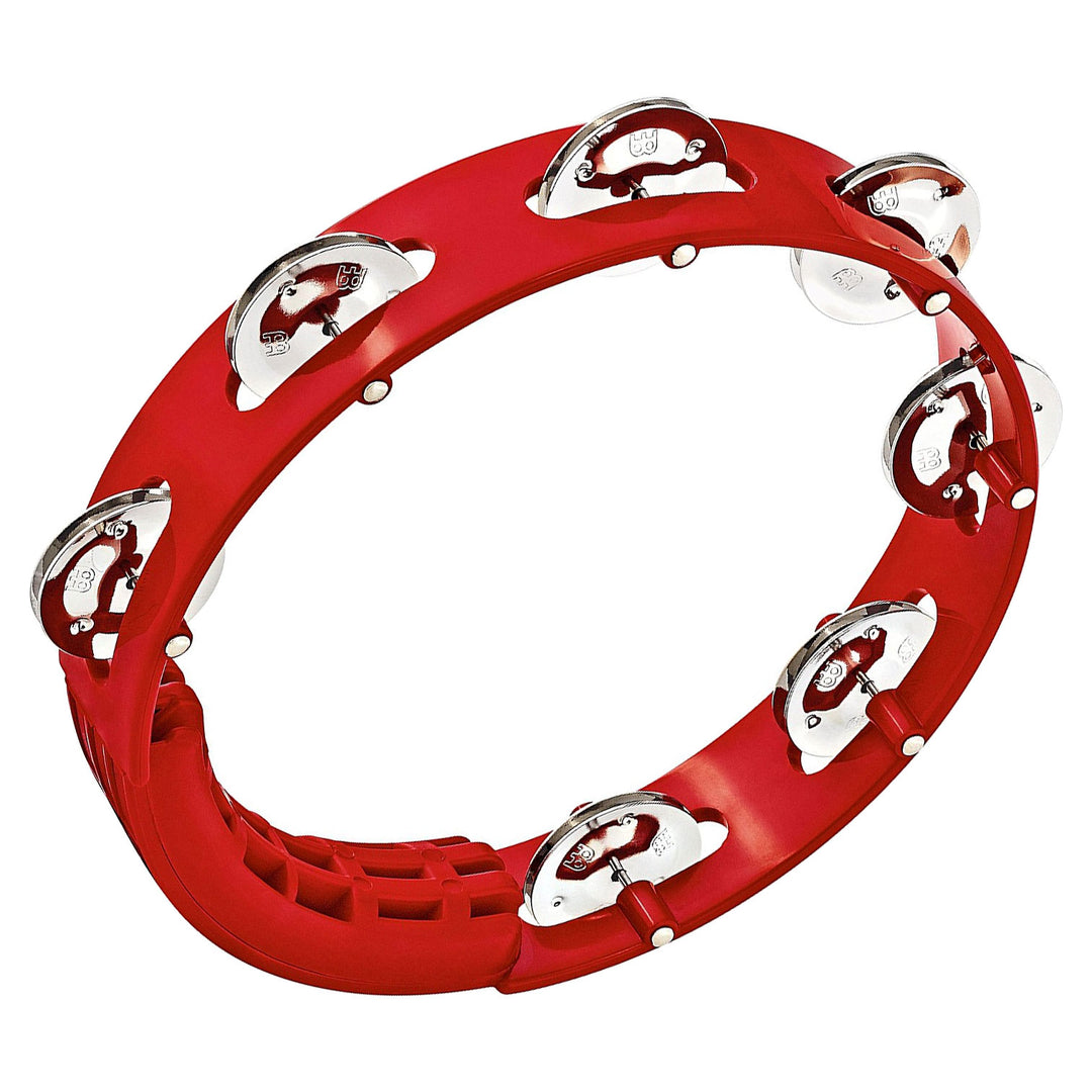 Meinl HTT8R - Percussion 8" Single Red Row Tour Tambourine