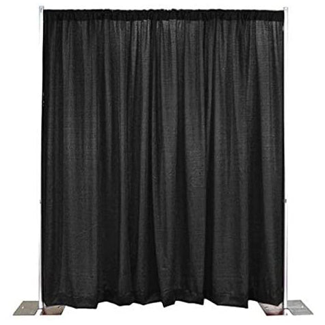 Banjo Cloth Drape (Includes Hardware) 12’ H x 10’ W Section (RENTAL)