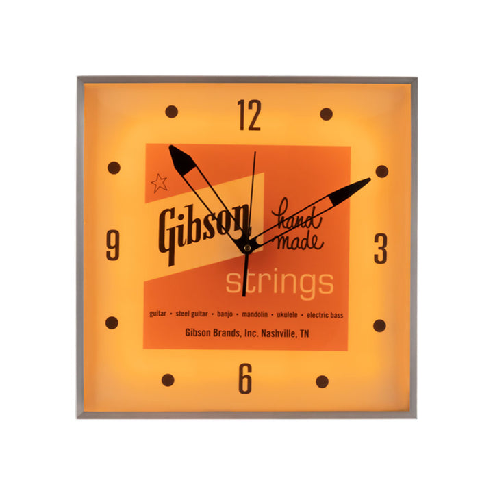Gibson VINTAGE LIGHTED CLOCK - HANDMADE