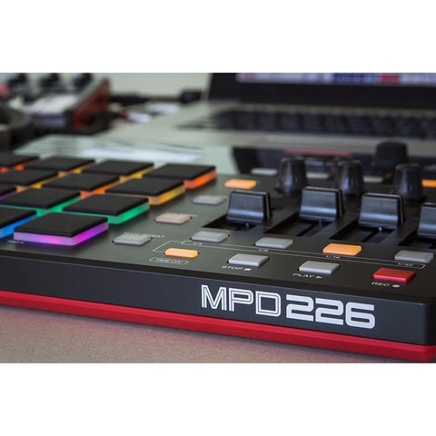 Akai MPD226 USB MIDI Pad Controller – Music City Canada