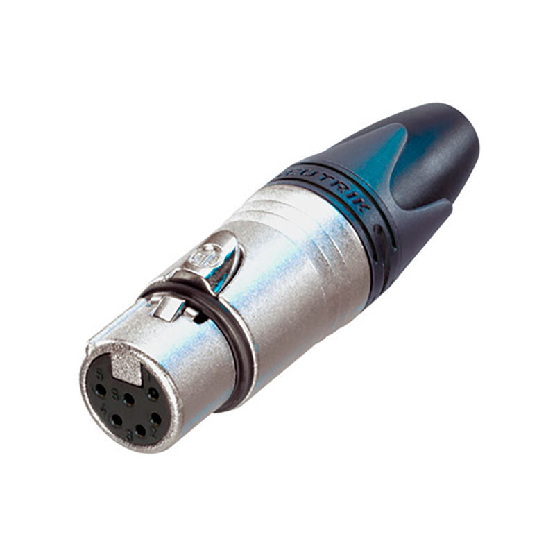 Neutrik NC6FXX - 6 Pin Nickel Female Inline XLR