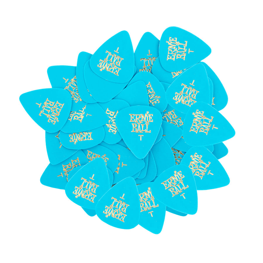 Ernie Ball Guitar Picks (Bag of 144) - Thin Blue