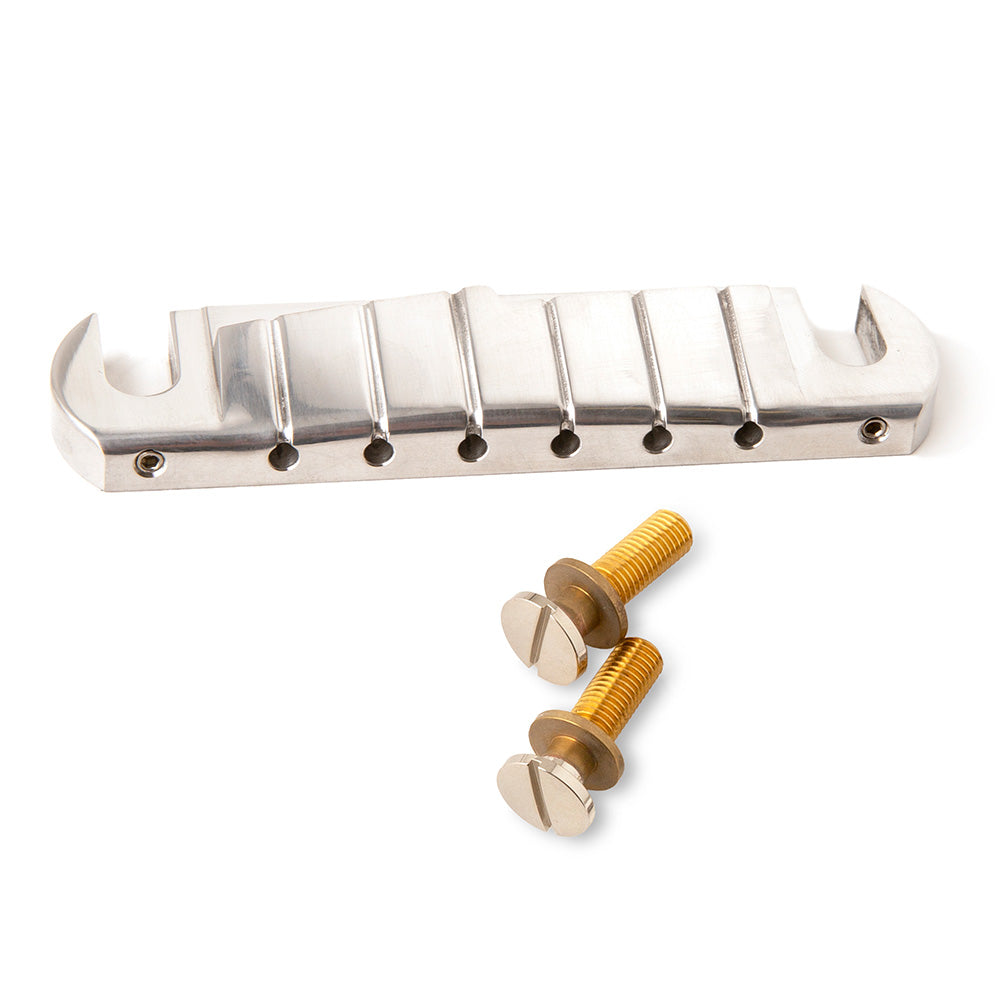 PRS Stoptail Bridge (Machined) - Unplated Polished Aluminum