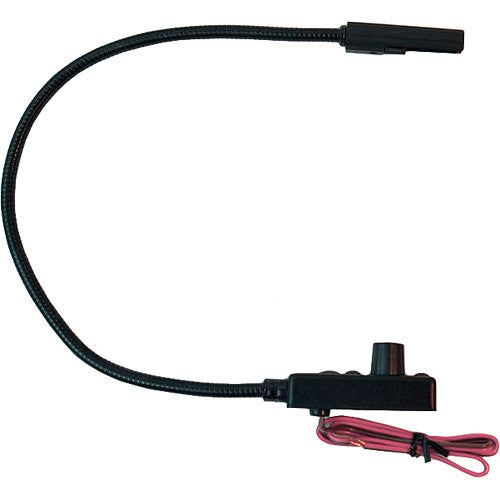 Littlite CC-EB12-LED-AW - 12 in LED Gooseneck end mount Bottom mount cord -Automotive