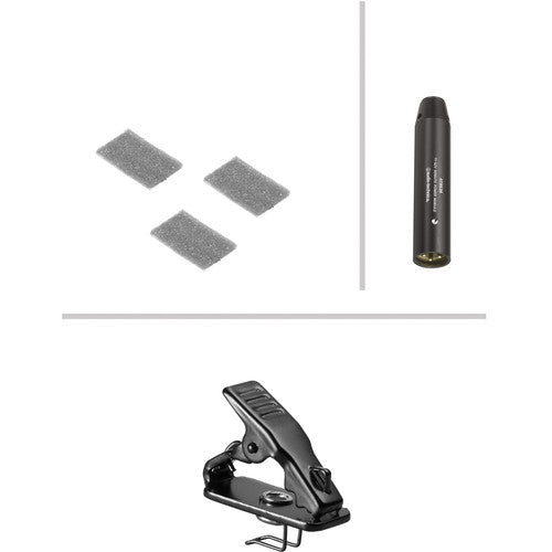 Audio-Technica MT830R Omnidirectional Condenser Lavalier Microphone - Phantom Power Operation