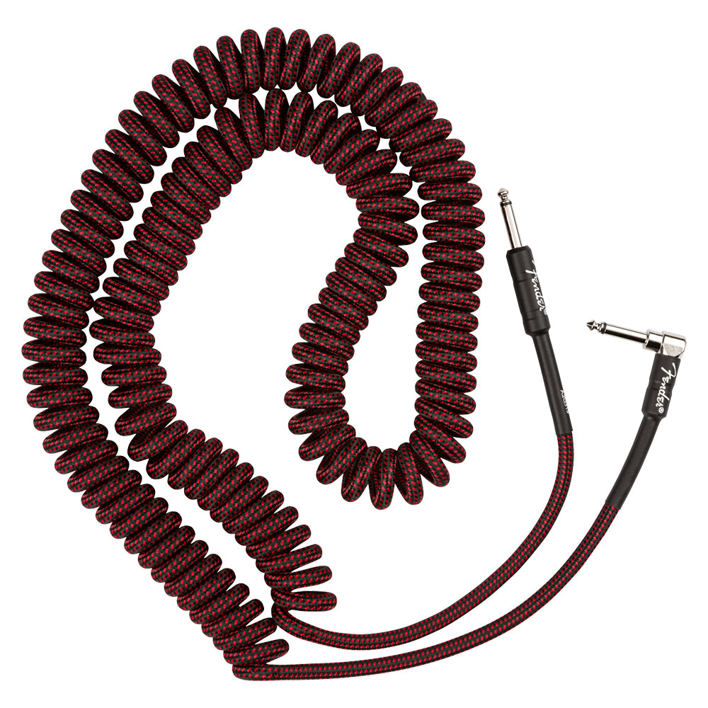 Fender Professional Coil Guitar Cable, Red Tweed - 30’