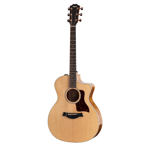 Taylor 214ce-K DLX Electric-Acoustic Guitar - Layered Koa – Music