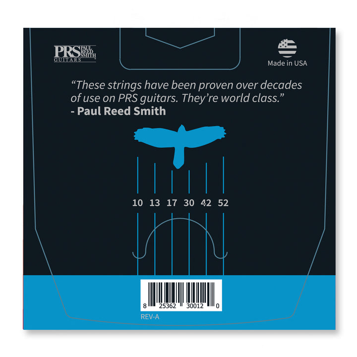 PRS Signature Strings, Light Top/Hvy Bot .010 - .052