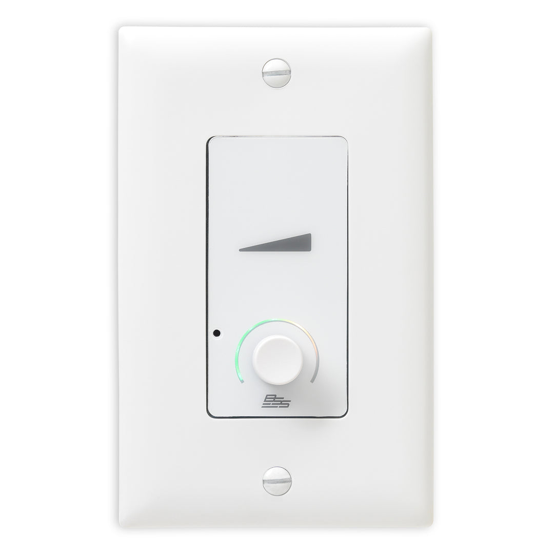 BSS EC-V US (WHT) Ethernet Controller with Volume Control (White)