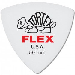 Dunlop 456P.50 Tortex Flex Rndtri Nat 6/Plypk
