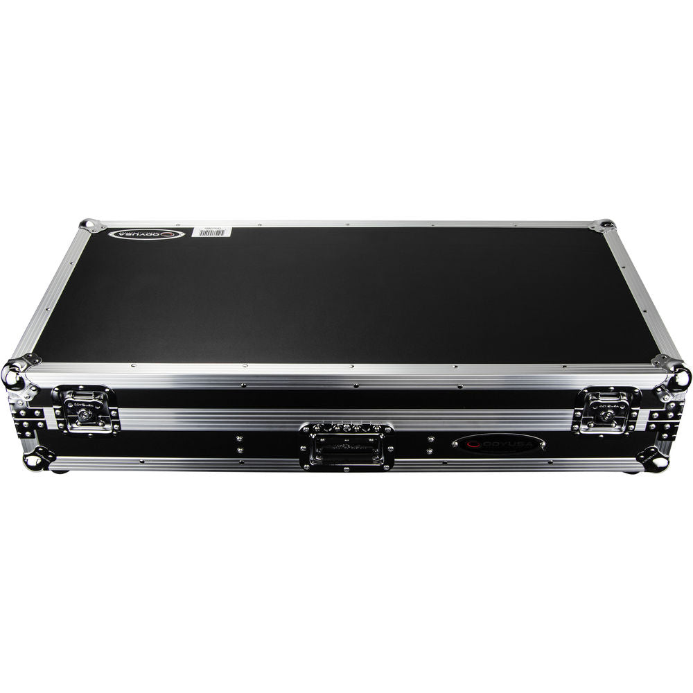 Odyssey FZ10CDJWXD Coffin Flight Case for 10” DJ Mixer & 2x Media Players - Silver and Black
