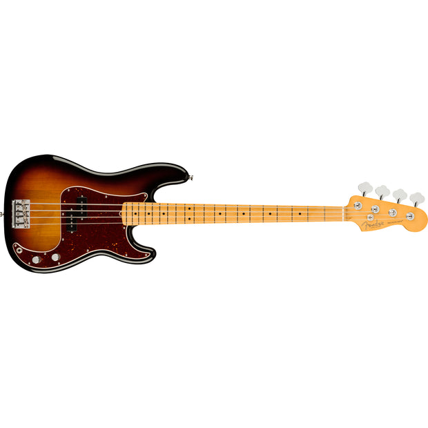 Fender American Professional II Precision Bass Maple Fingerboard Electric Bass Guitar - 3-Color Sunburst