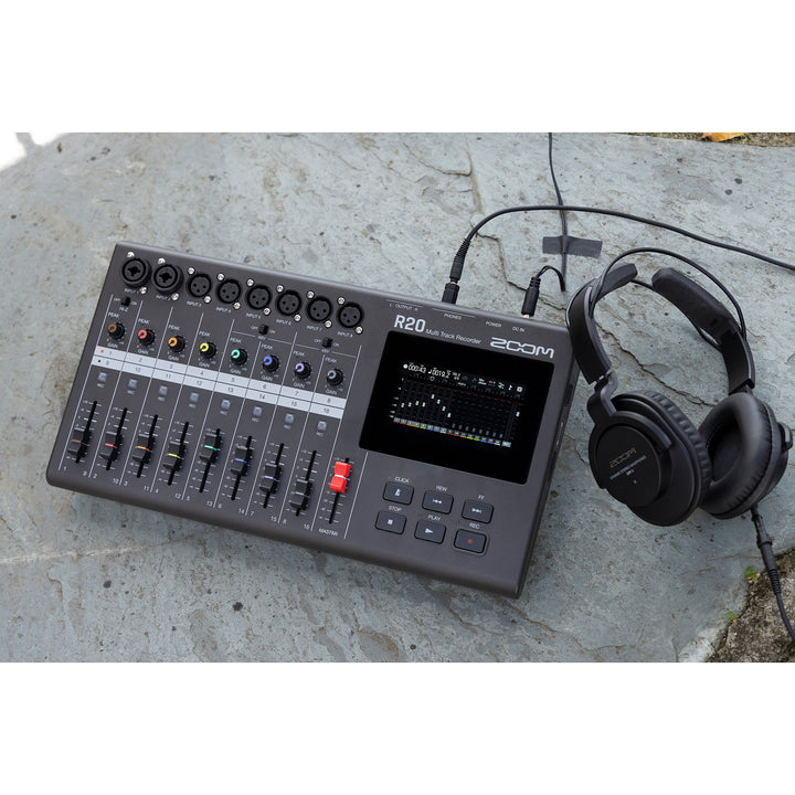 Zoom R20 Multi Track Recorder Interface Controller Sampler