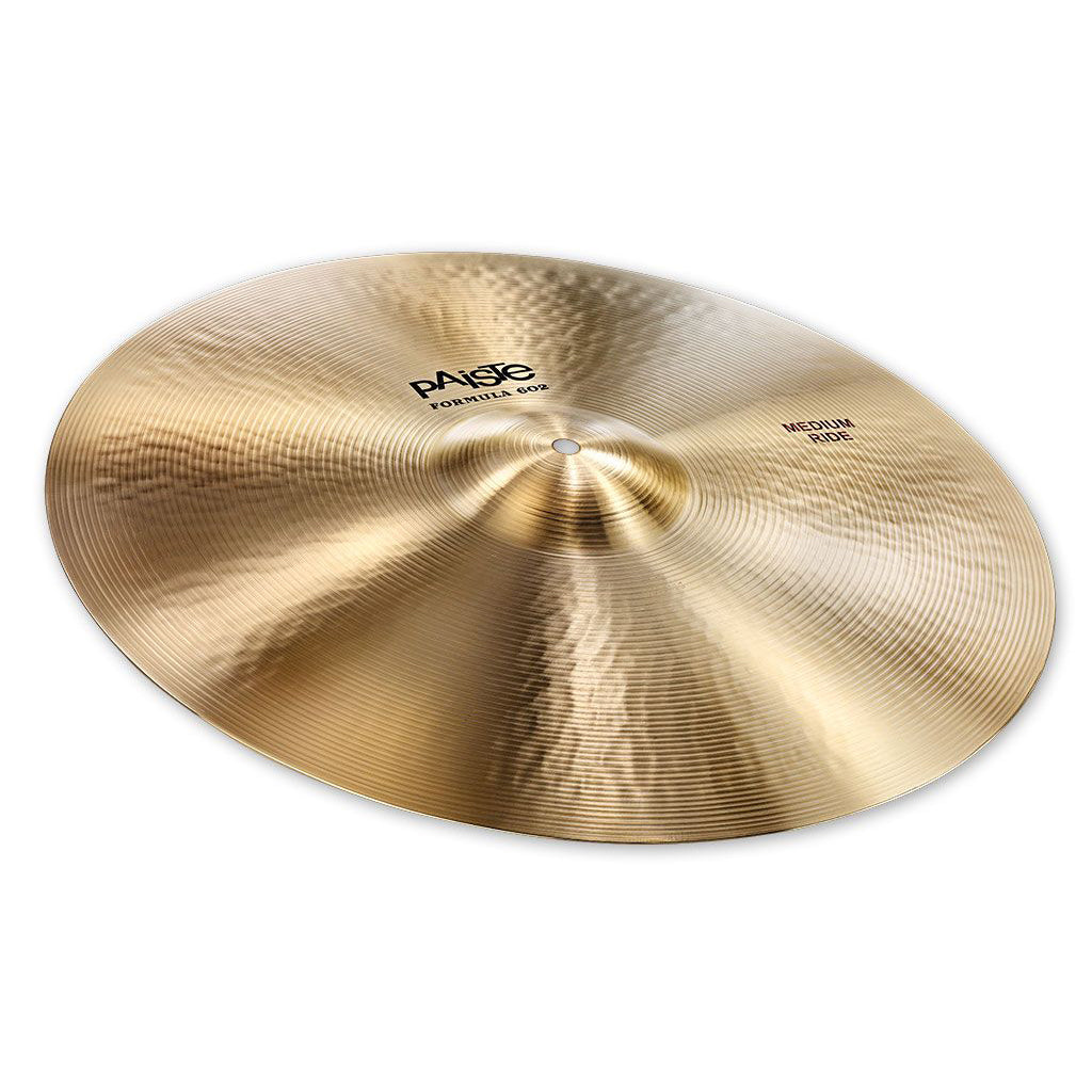 Paiste Formula 602 Classic Sounds Medium Ride Cymbal - 22”