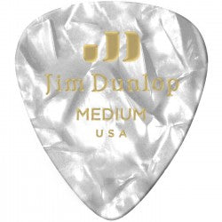Dunlop 483P-04-MD Cellul. White Pearl P.P.Med