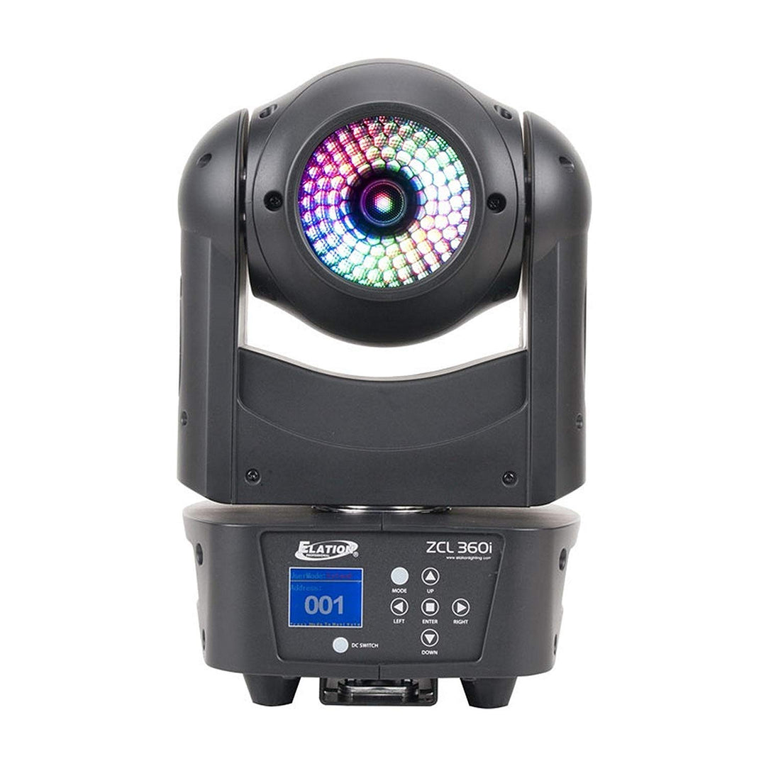 Elation ZCL-360I - Moving  Head single Beam 1 X 90W RGBW-Pan tilt 360-Zoom
