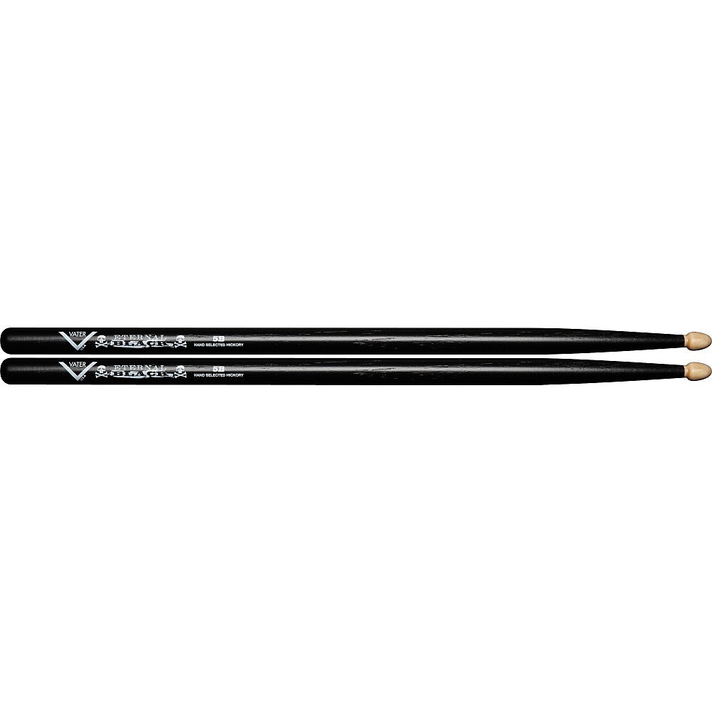 Vater VHEBP5BW - Vater Eternal Black Power 5B Wood Tip Drumsticks