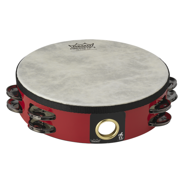 Remo Asia TA-5110-52 - 10'' Tambourine - RED-Covering