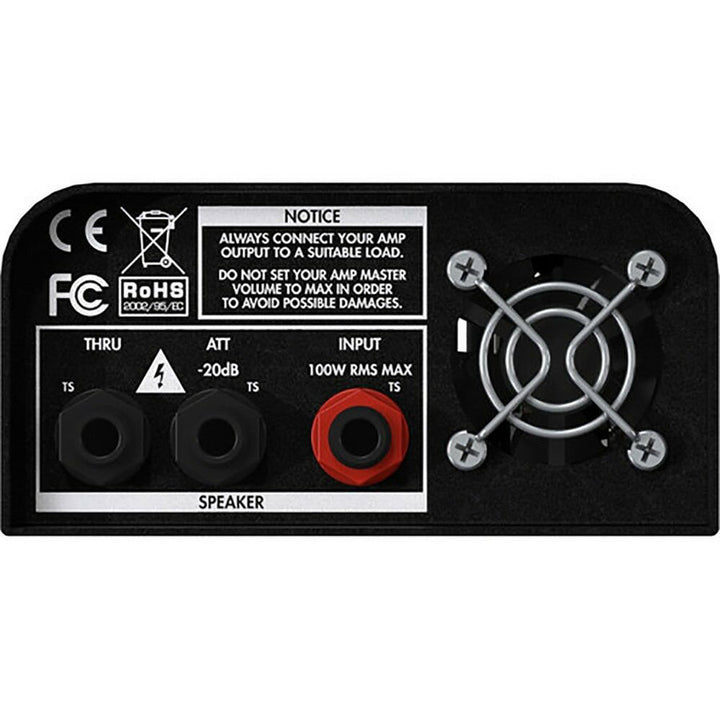 Two Notes Torpedo Captor (16 Ohm) Reactive Load Box, Attenuator, Amp DI and Analog Cab Simulator