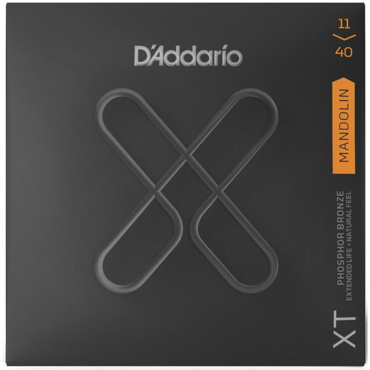 D'Addario XTM1140 Set Mandolin XT Phosphor Bronze Medium