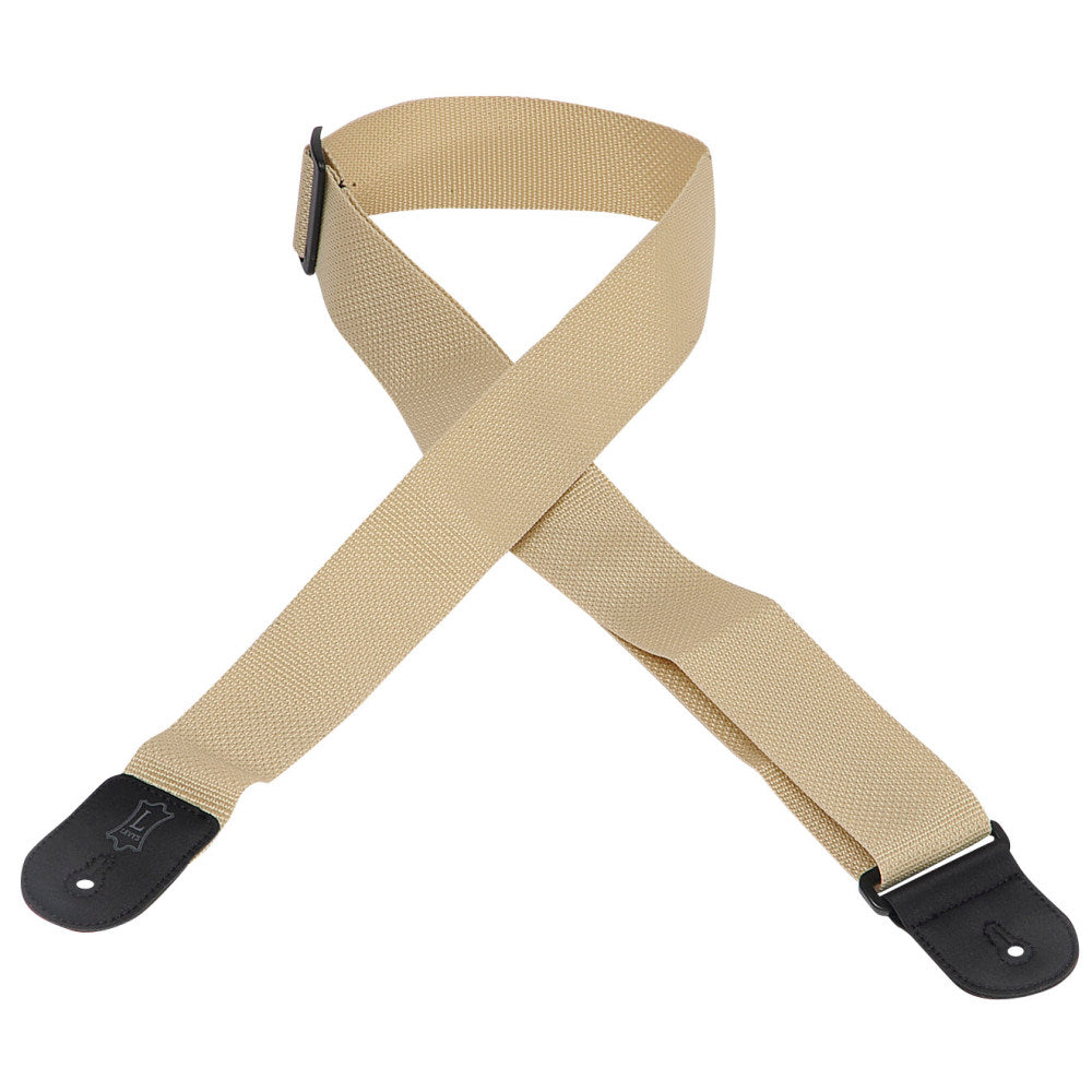 Levy's M8POLY-TAN Polypropylene Guitar Straps
