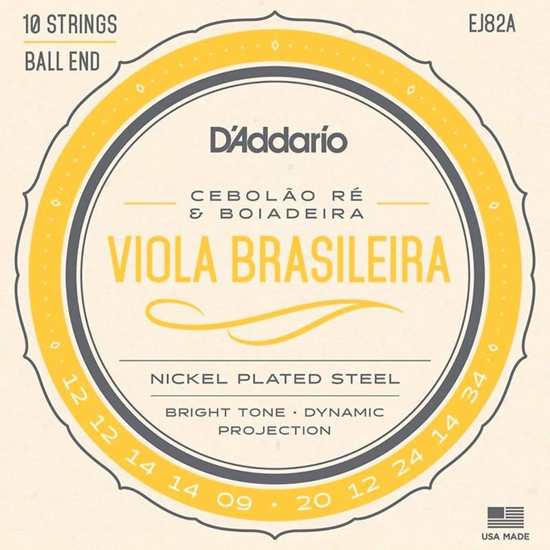 D'Addario EJ82A - SET VIOLA BRASILEIRA CEBOLAORE