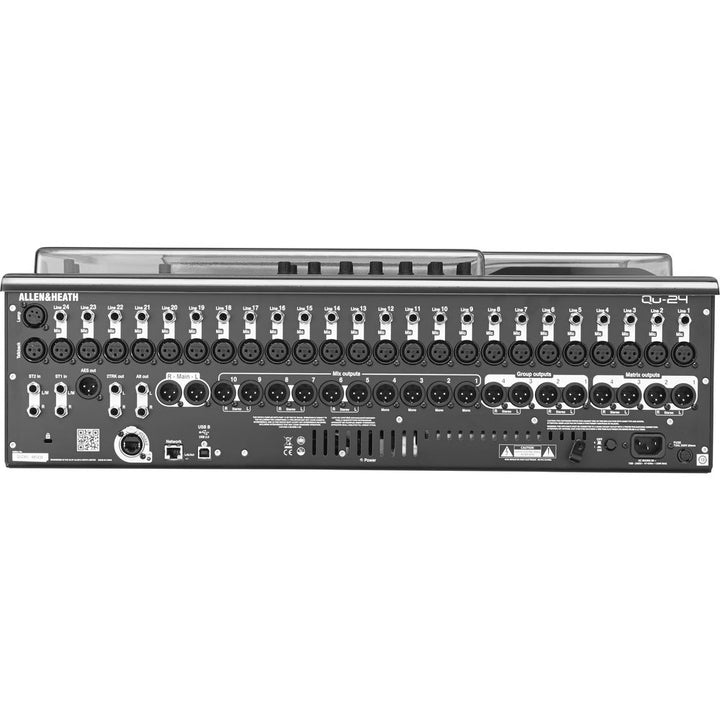 Decksaver Dust Cover for Allen & Heath QU24 Digital Mixer