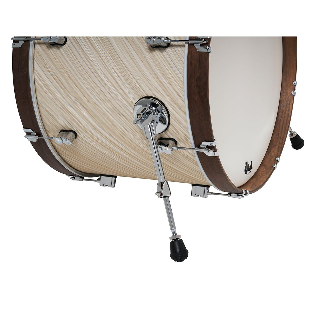 PDP LTD Twisted Ivory with Walnut Hoops Kit - 8x12, 16x16, 18x22